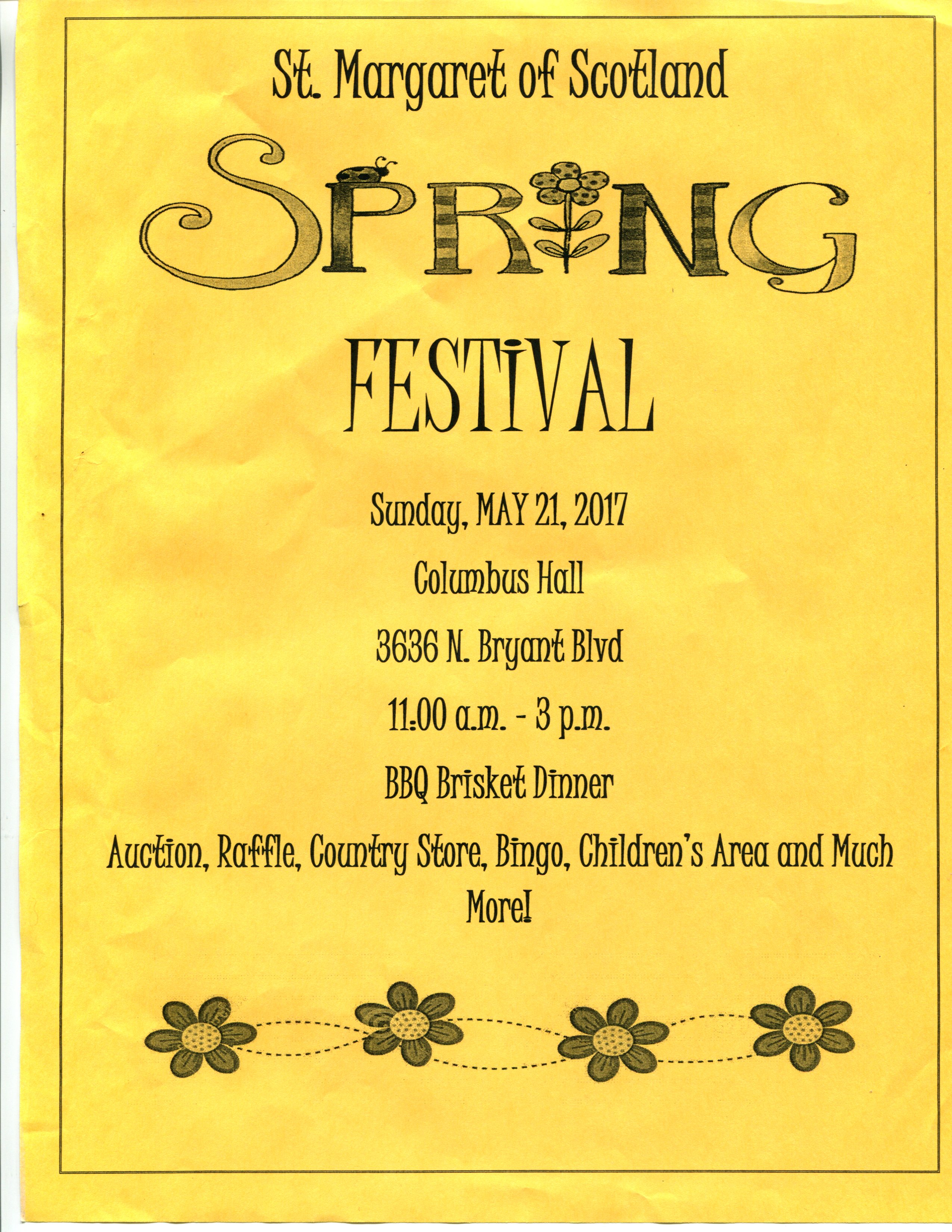 St. Margaret's Spring Festival St. Margaret's Spring Festival