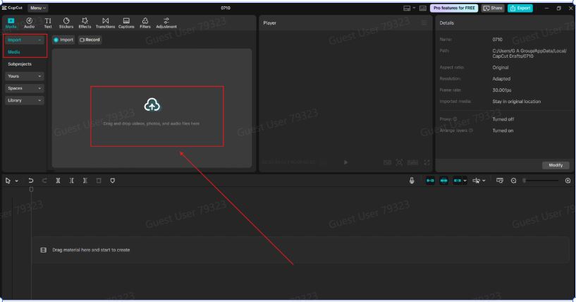 Step 1: Write Your Voiceover Script and Launch CapCut