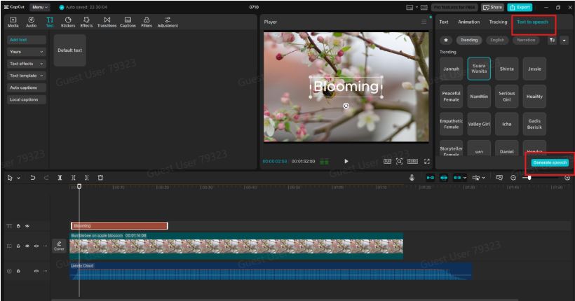 Creating video content