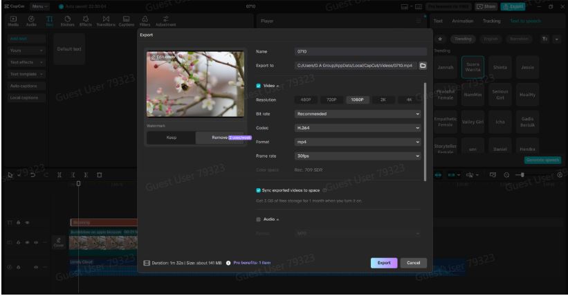 Creating video content