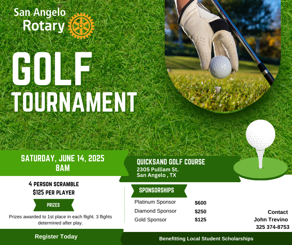 San Angelo Rotary Golf Tournament