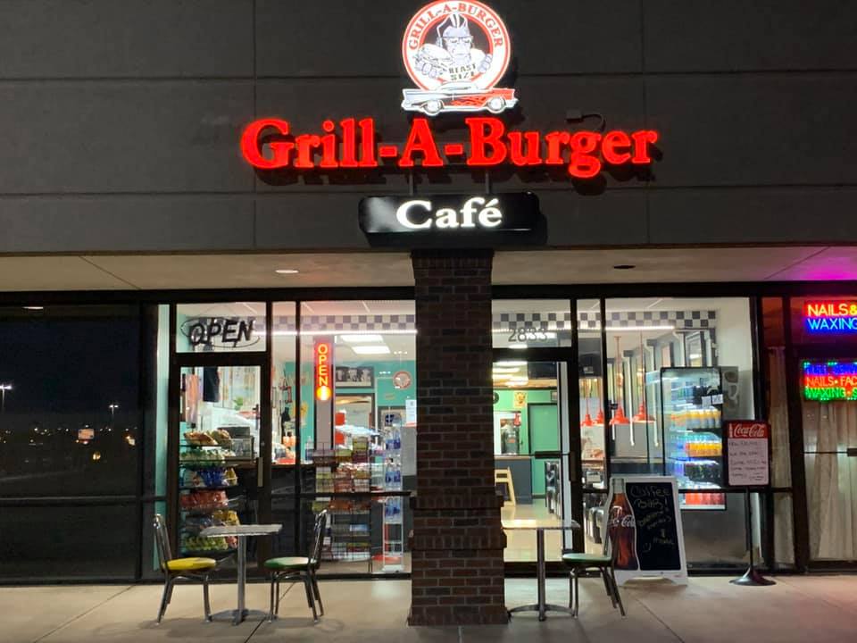 Jabeth Wilson Forbrydelse Afskrække Grill-A-Burger Cafe Second Location Officially Opened