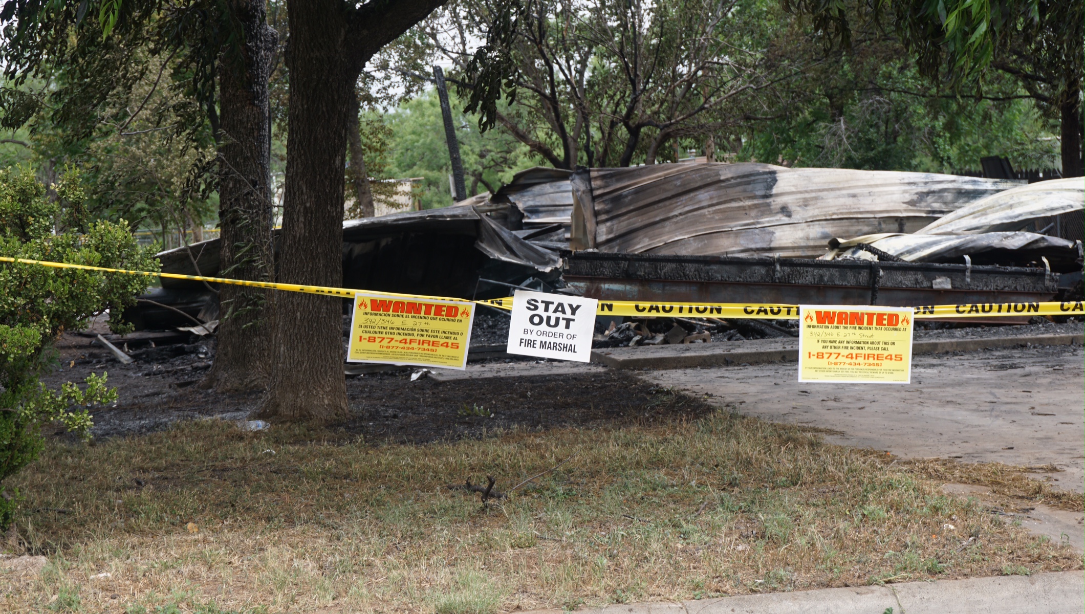 Two Structures Burn to The Ground, One Damaged in 'Suspicious' Fire