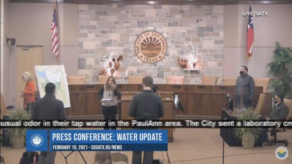City of San Angelo Press Conference on Water