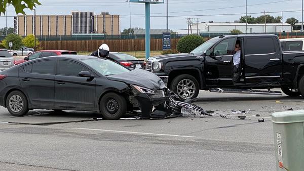 Watch: Rush Hour  Crash at Busy Intersection Slows Traffic