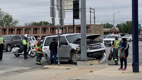 WATCH: Crashes During Lunch Hour Shut Down Busy Intersections