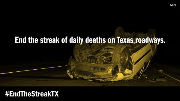 TxDOT Reminds Texans To Drive Sober with No Regrets During Football Season
