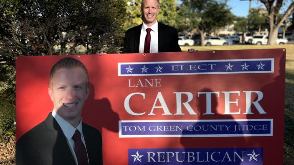 City Councilman Endorses Lane Carter for Tom Green County Judge