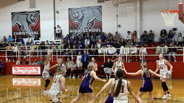 COVER1 HOOPS | Christoval Lady Cougars Secure Big Win over Sterling City Lady Eagles