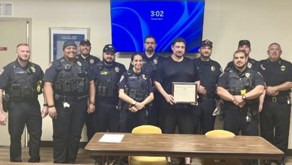 San Angelo Citizen Recognized for Heroic Action