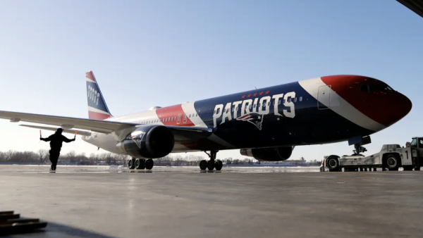 Here's Why the New England Patriots Team Plane is at the Border