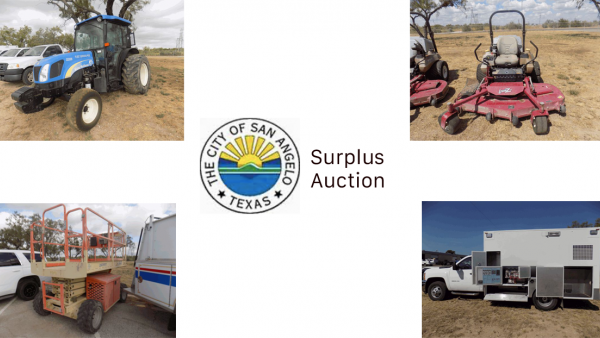 City of San Angelo Online Auction Under Way