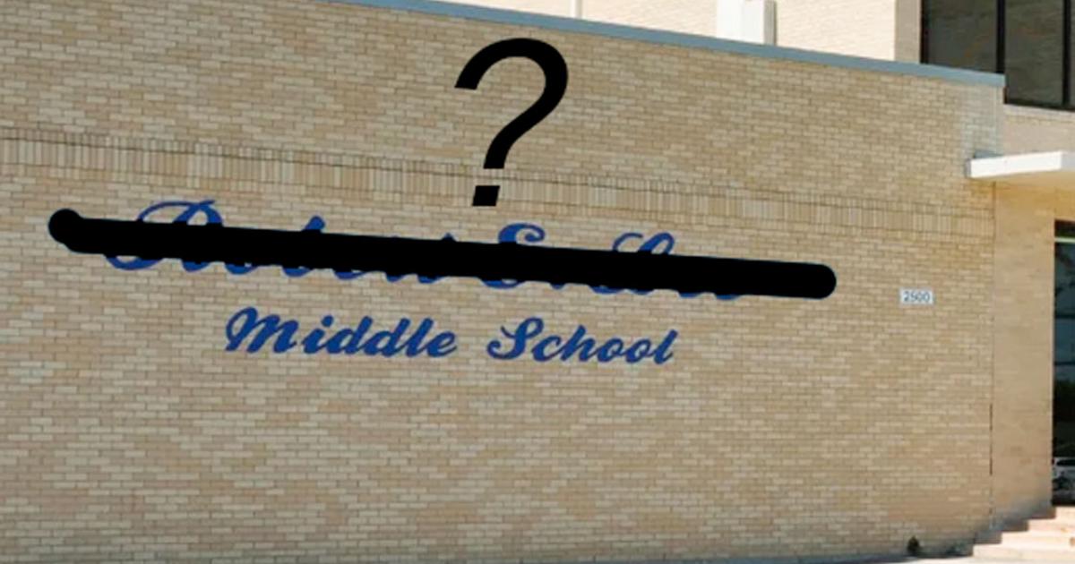 Got a Better Name for Robert E. Lee Middle School?