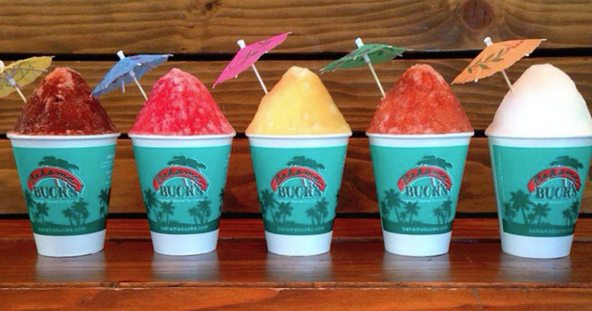 Bahama Bucks Handing Out Free Snow Cones All Day Tuesday