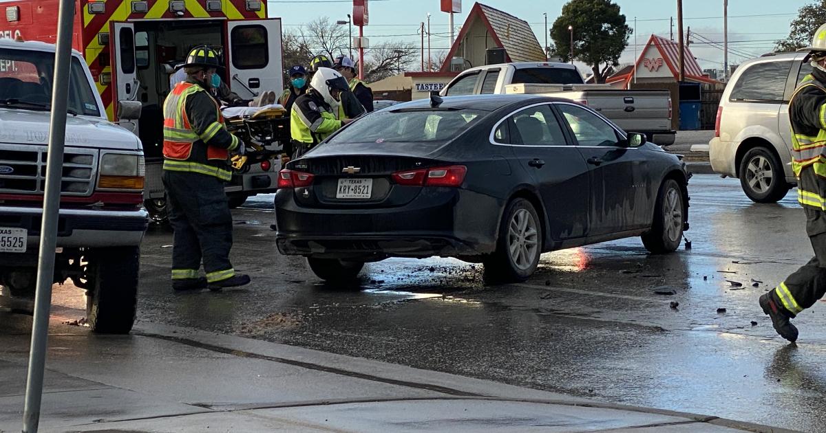 WATCH Malibu Driver Heads to the Hospital Following Crash