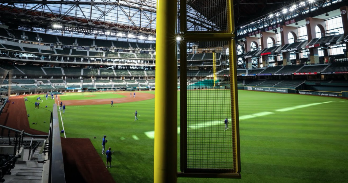 Texas Rangers Baseball Announces 100% Capacity for Opening Day