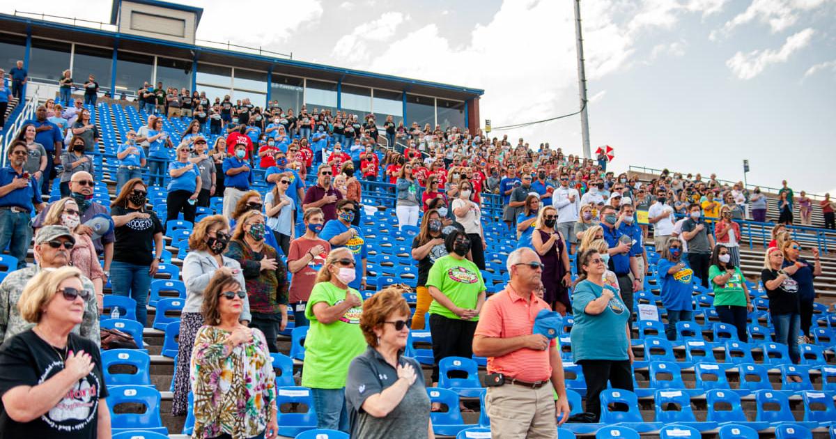 San Angelo ISD Celebrates Employees at Outdoor Ceremony