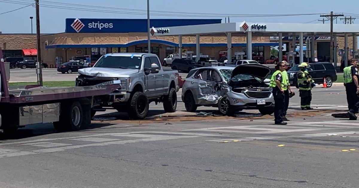 Dangerous Crash at Busy San Angelo Intersection Injures Driver