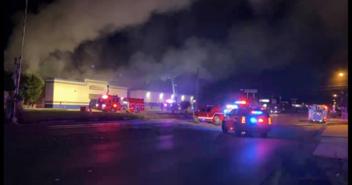 Bike Shop Goes Up In Flames During Early Morning Fire