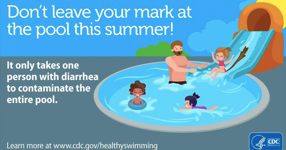 WATCH CDC Do Not Poop in the Pool