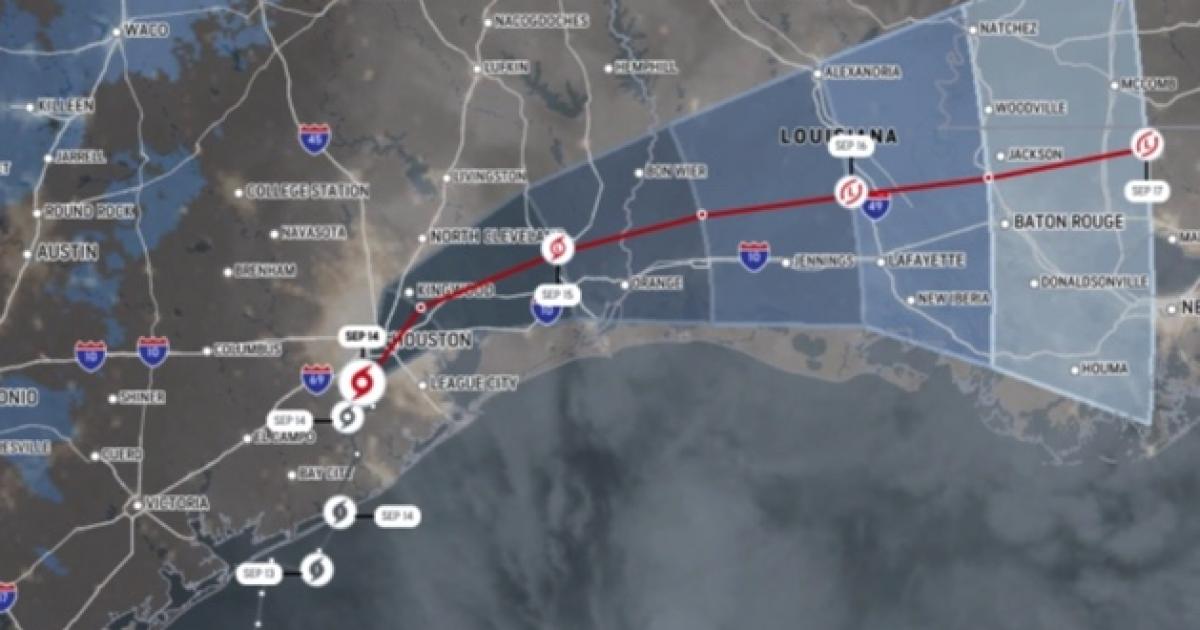 Tropical Storm Slamming Texas Coast Won't Affect West Texas Weather