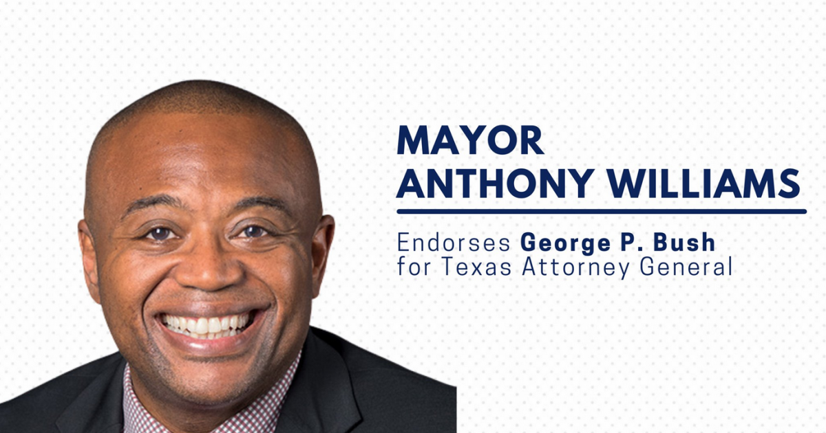 Abilene Mayor Endorses Bush for Attorney General
