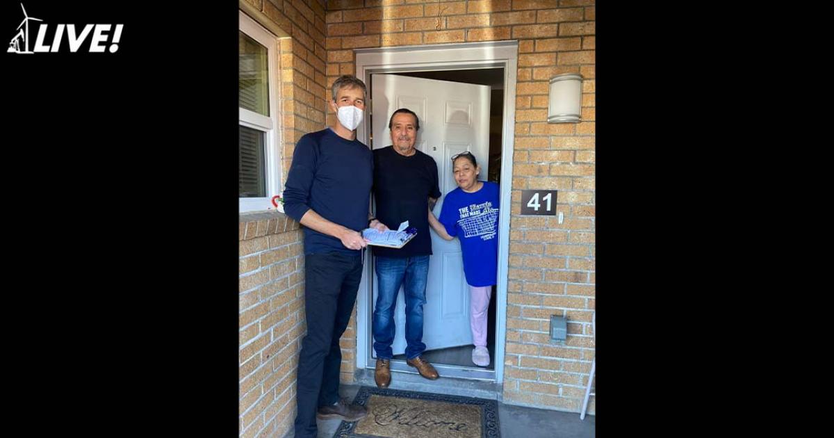 Democrat Candidate for Governor Campaigns as Texans Observe MLK Day