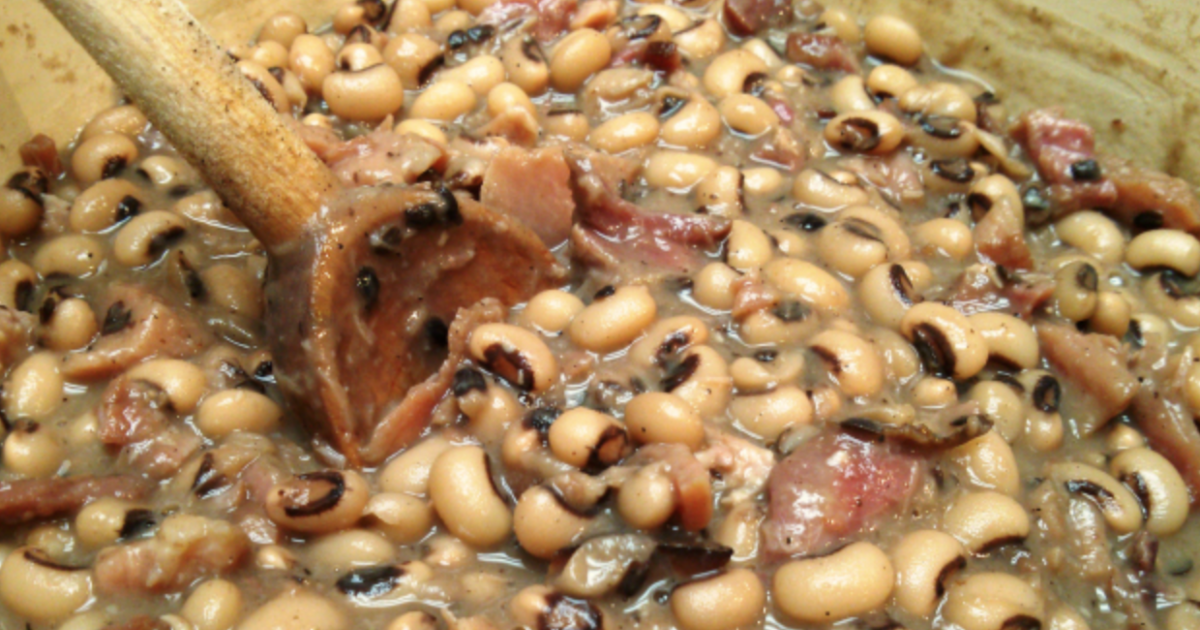 Black Eyed Peas for New Year's Let's Get It Started...