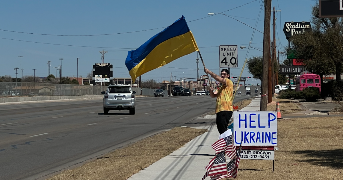WATCH San Angelo Realtor & Ukrainian Woman Gather Medical Supplies for