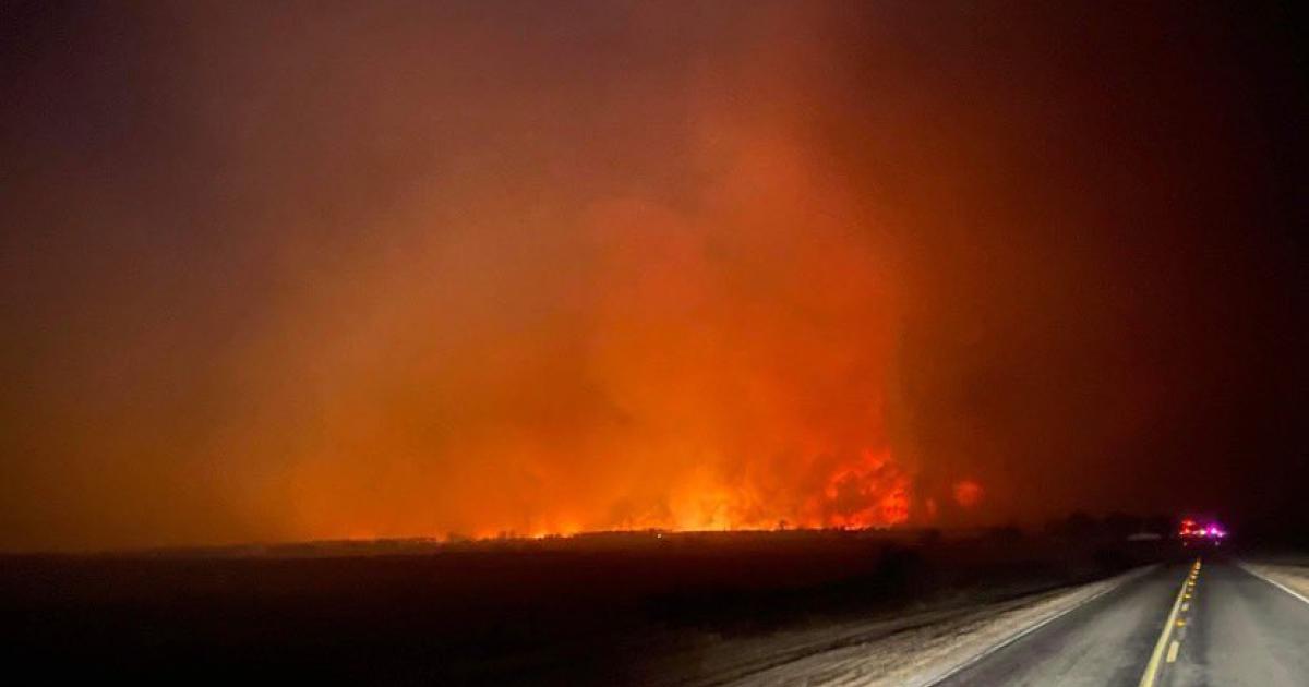 Wildfire Smoke Moves into West Central Texas With Cold Front, Rain ...