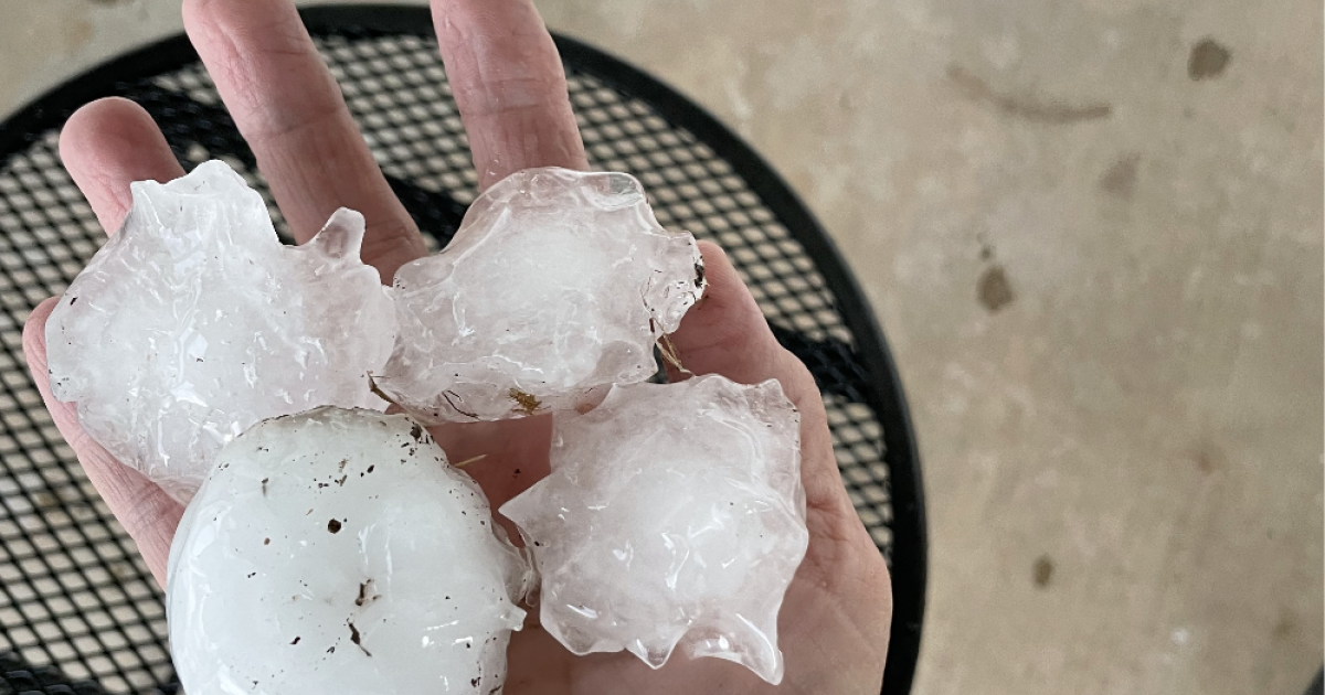 Large Hail & Possible Tornadoes Hit the Concho Valley