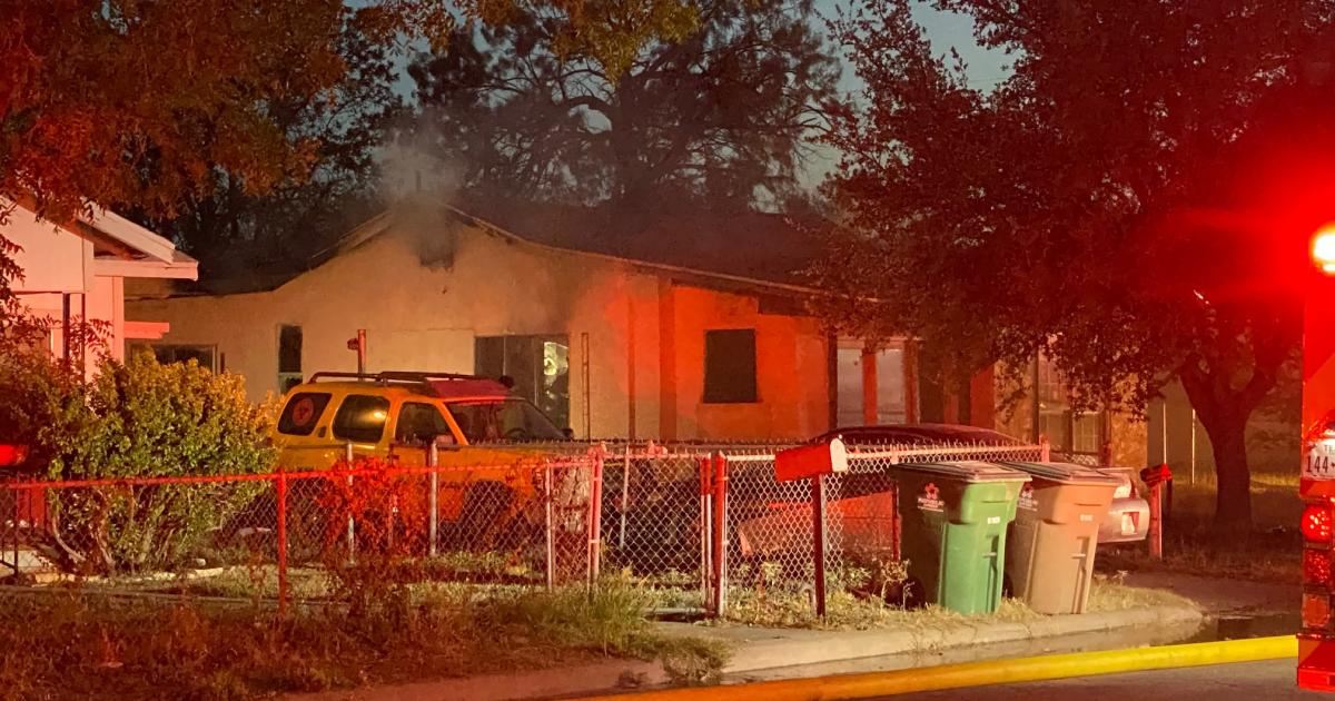 WATCH Fire Damages San Angelo Home Friday Evening