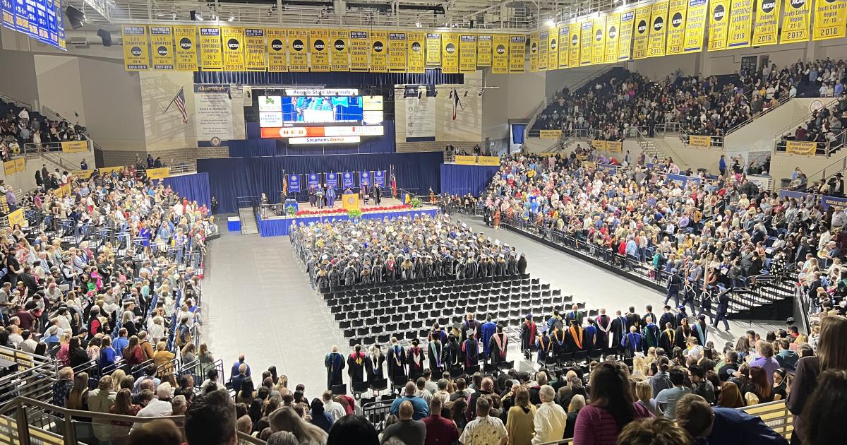 Angelo State University Spring Graduation Ceremony Schedule Angelo State University Spring Graduation Ceremony Schedule