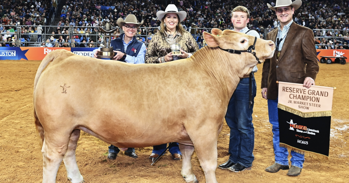 Sterling City Exhibitor Wins HUGE at Rodeo Houston