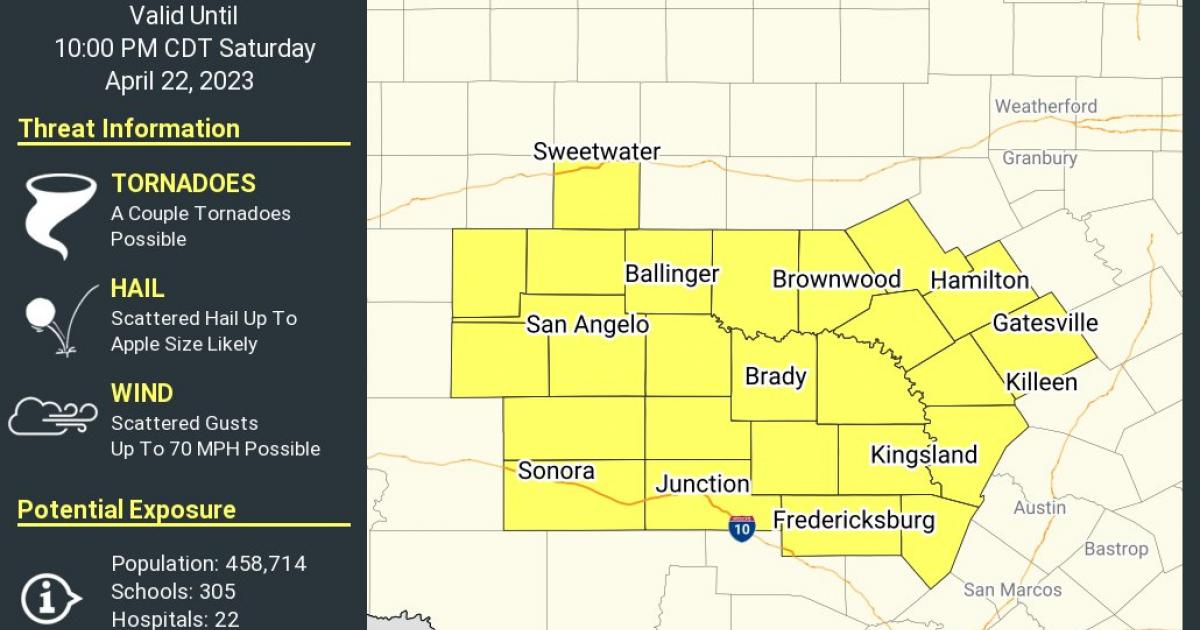 Nws Issues Severe Thunderstorm Watch