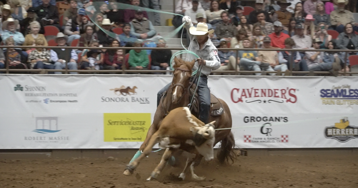 Team Roping Duo Takes Lead on Friday Night