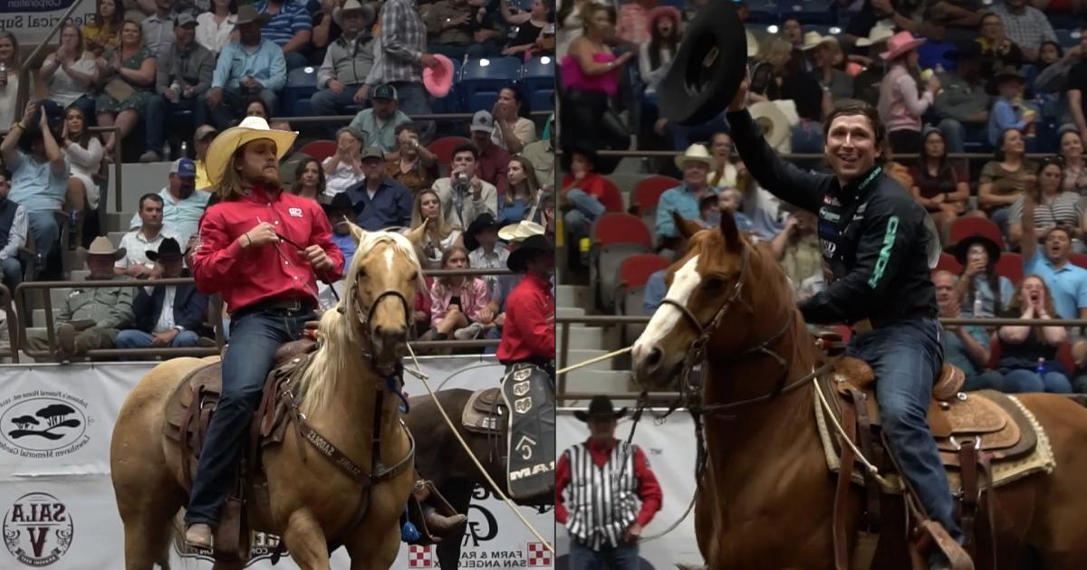 Harris Brothers Finish 1-2 in Round 9 of National Finals Rodeo