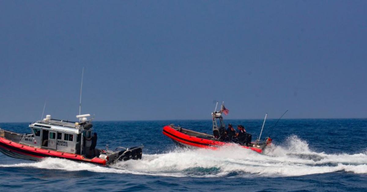 Coast Guard Rescues Man Clinging To Ice Chest Saturday