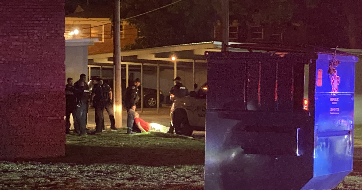 EXCLUSIVE VIDEO: Suspect Detained by San Angelo Police