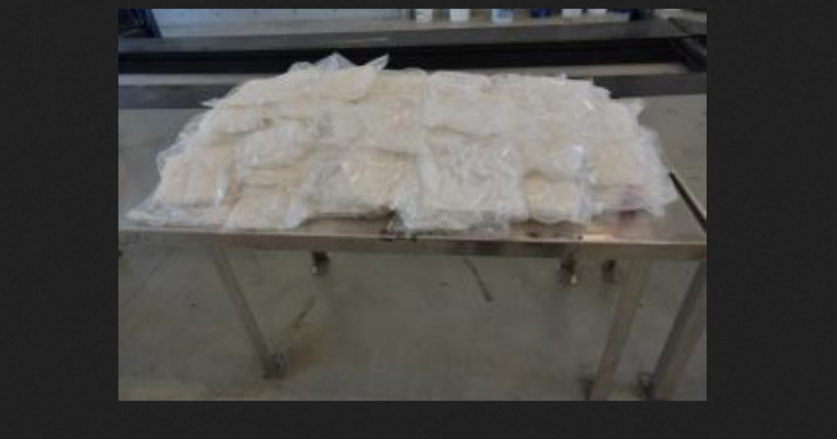 Cartel Mule Caught with 94 lbs of Meth in a Volkswagen