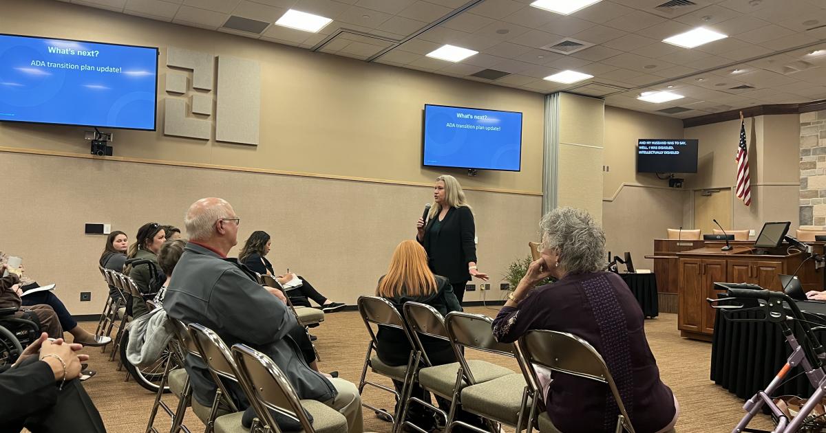 ADA Meeting Touts the City's Progress in Accessibility