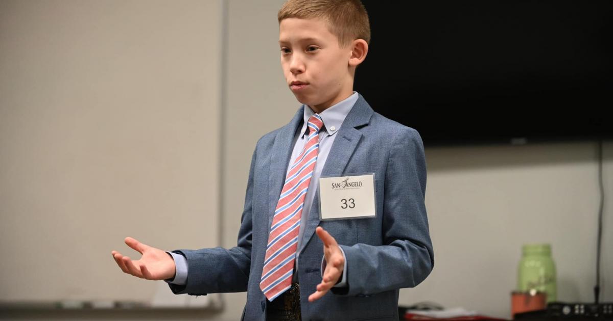 San Angelo Stock Show AG Public Speaking Results Released