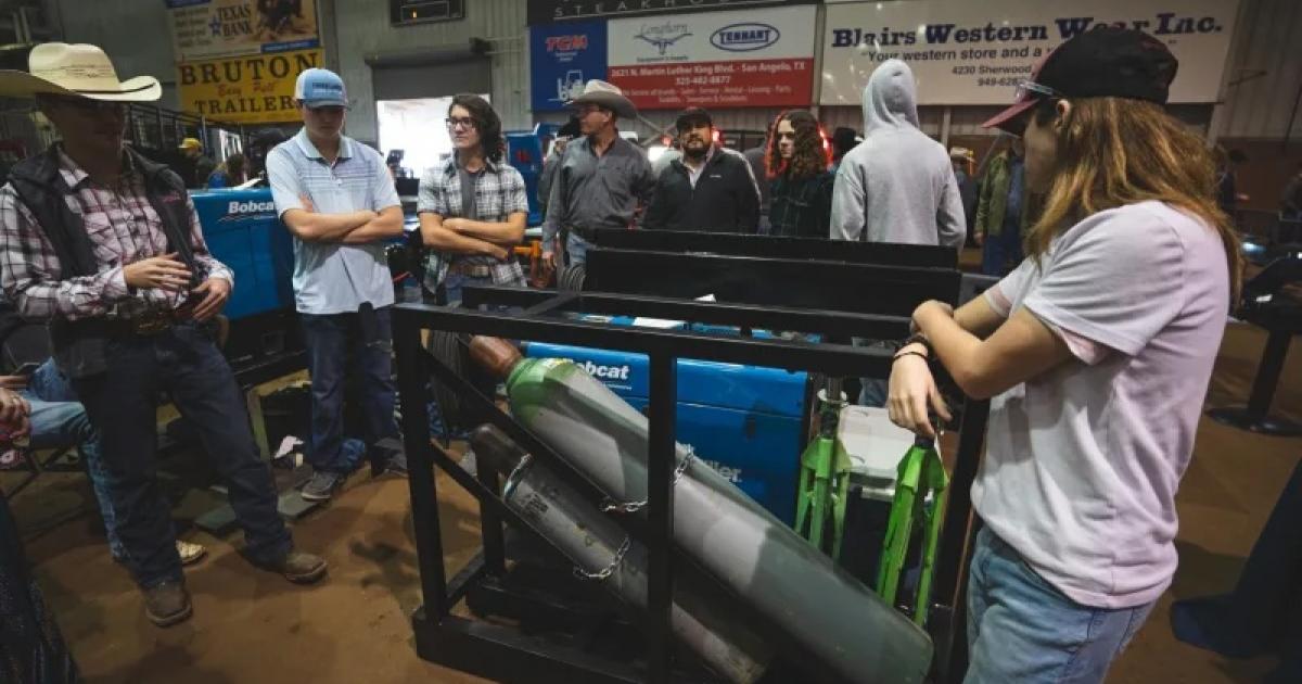 San Angelo ISD FFA Students Place At Ag. Mechanics Show