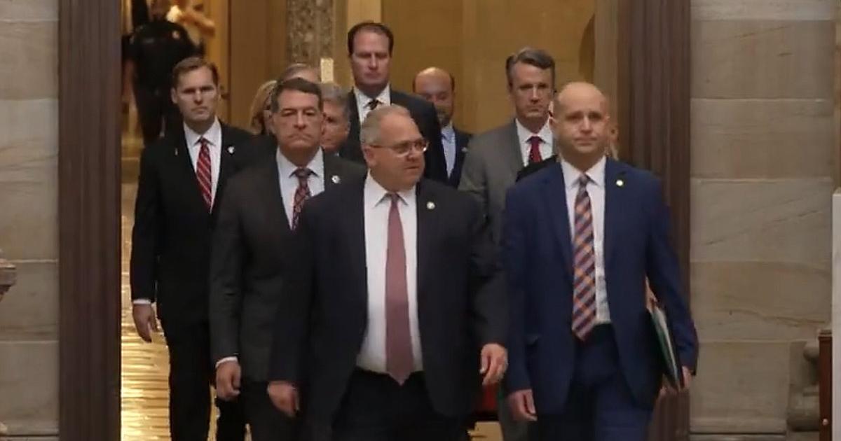 Pfluger Delivers Articles of Impeachment of DHS Secretary Mayorkas to ...