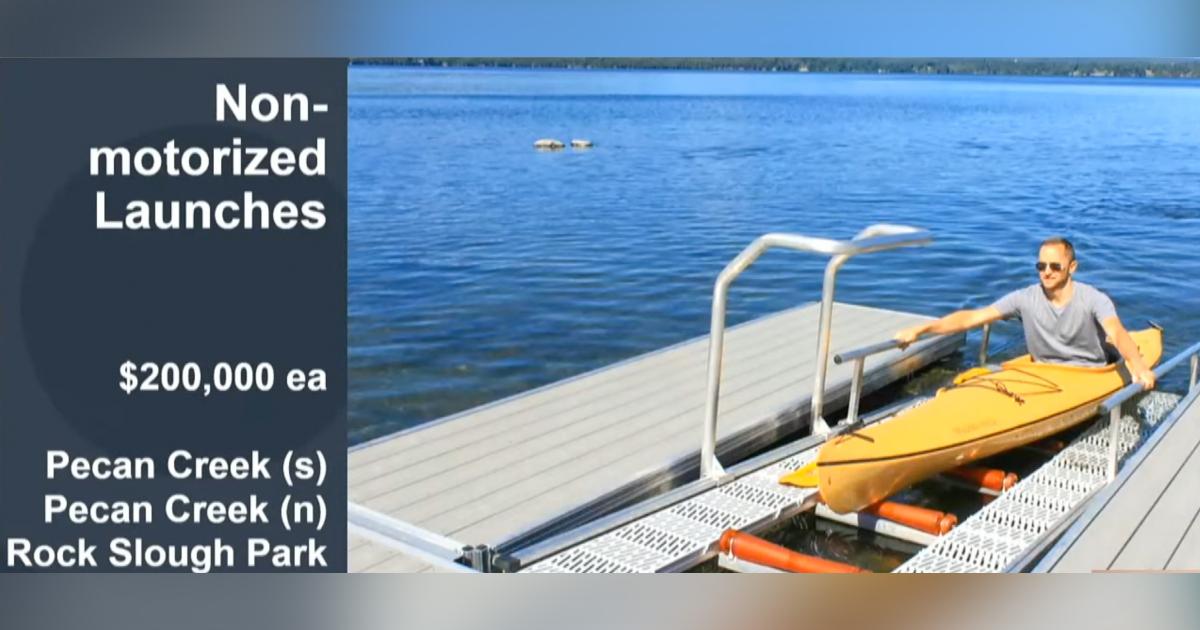 City Council Approves Design for Lake Nasworthy Boat Ramps and Kayak Launches