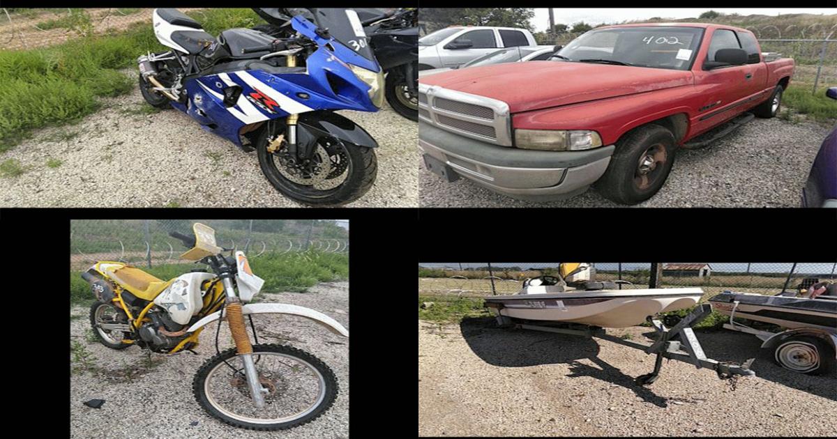 Abilene PD Impound Auction for Over 100 Vehicles