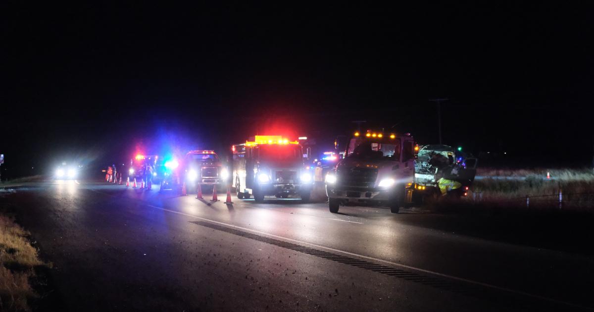 Rollover Crash in Wall Sends One to Hospital