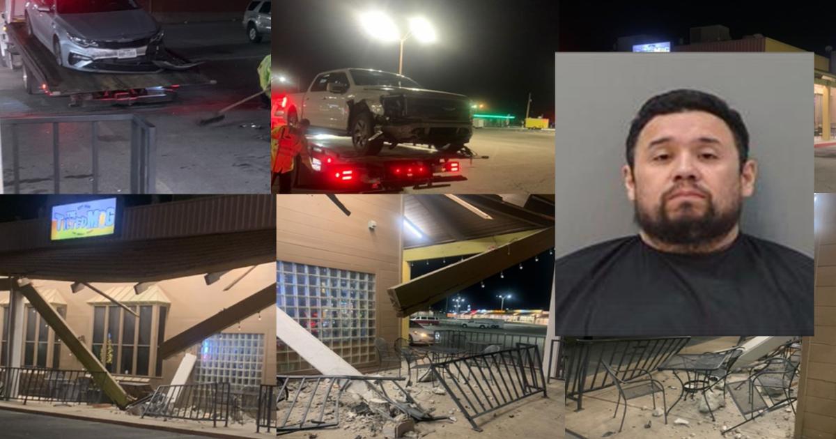 Police: San Angelo Man Arrested for DWI After Crashing Into Business ...