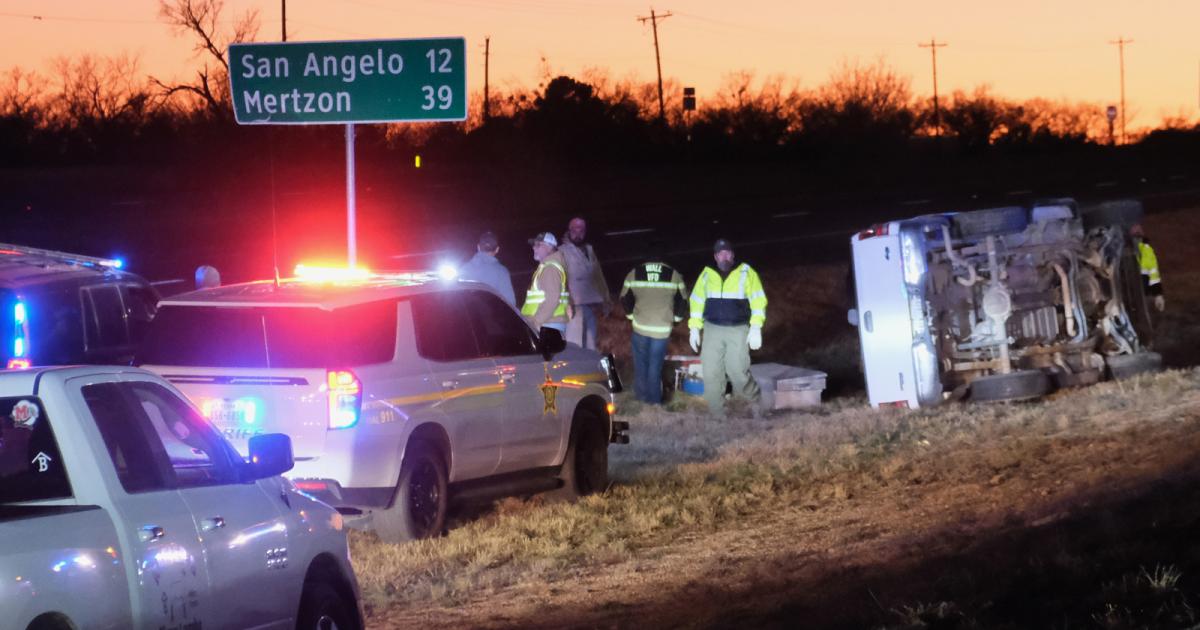 Rollover Snarls Traffic on US 67 Near San Angelo