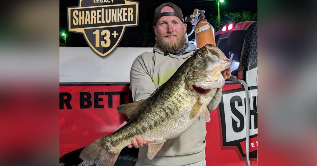 O.H. Ivie Lands First Legacy Class Largemouth Bass of 2025